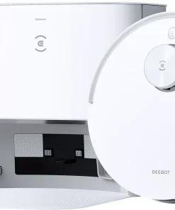ECOVACS DEEBOT T30S COMBO Robot Vacuum and Mop, All-in-One Cleaning Hub, 11000Pa, ZeroTangle Technology, TruEdge Adaptive Edge Mopping, Dual Self-Emptying, Hot Water Mop Washing, Auto-Mop Lifting
